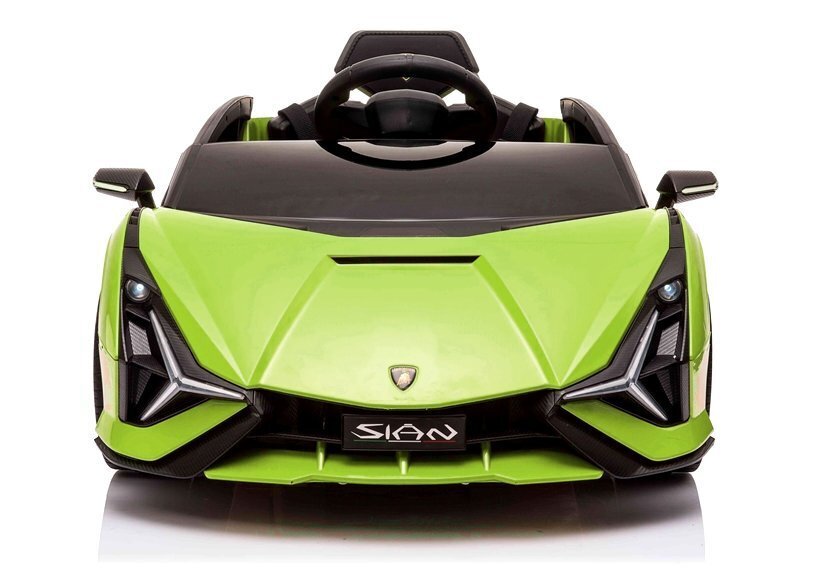 Lamborghini Sian sähköauto lapsille, vihreä hinta ja tiedot | Lasten sähköautot | hobbyhall.fi