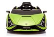 Lamborghini Sian sähköauto lapsille, vihreä hinta ja tiedot | Lasten sähköautot | hobbyhall.fi