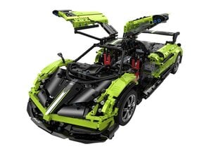 Kauko-ohjattava autonrakentaja Pagani Huyara BC Rastar 2896 e-Greenille hinta ja tiedot | Poikien lelut | hobbyhall.fi