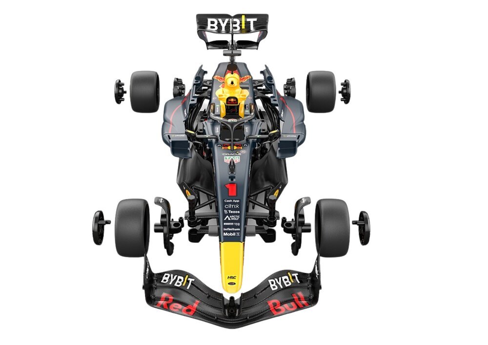 Rastar Kauko-ohjattava Red Bull F1 Bolides Constructor, musta hinta ja tiedot | Poikien lelut | hobbyhall.fi