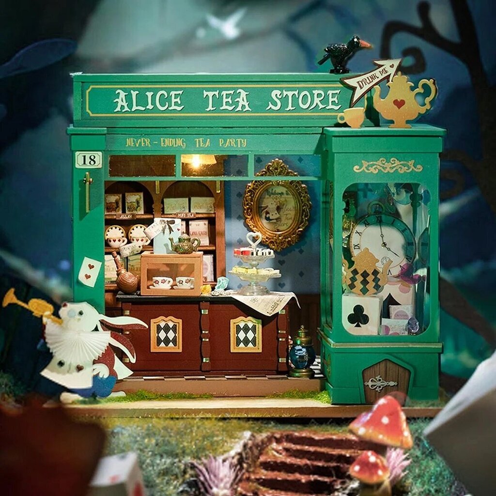 Minitalo 3D-rakentaja Alice's Tea Store hinta ja tiedot | LEGOT ja rakennuslelut | hobbyhall.fi