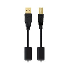 Nanokaapeli 10.01.120, USB 2.0 A/USB B, 3 m hinta ja tiedot | Kaapelit ja adapterit | hobbyhall.fi