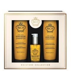 Hiustenhoitosetti Rich Pure Luxury Intense Moisture Trio hinta ja tiedot | Shampoot | hobbyhall.fi