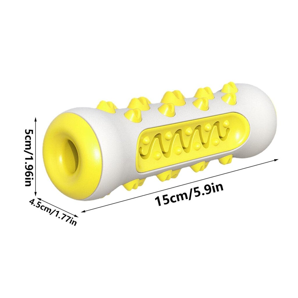 Lelu koirille - hammasharja, keltainen hinta ja tiedot | Koiran lelut | hobbyhall.fi