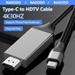 USB C -HDTV-kaapeli hinta ja tiedot | Kaapelit ja adapterit | hobbyhall.fi