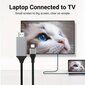 USB C -HDTV-kaapeli hinta ja tiedot | Kaapelit ja adapterit | hobbyhall.fi