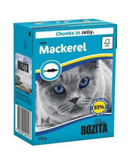 Säilykkeet kissoille Bozita -makrillilla, 370 g hinta ja tiedot | Kissanruoka | hobbyhall.fi