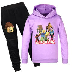 Roblox Casual -huppari lenkkeilyhousupuku, poikien tyttöjen hupparipuku, pelivaatteet, collegepaita hinta ja tiedot | Miesten kerrastot | hobbyhall.fi