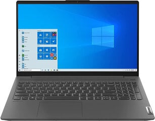 Lenovo IdeaPad 5 15ITL05|Intel Core i3-1115G4 (2C/4T, 3.0-4.1Ghz, 6 MB)|8 GB DDR4-SDRAM |256GB SSD|39.62 cm (15.6"), LED, IPS LCD, Anti-Glare, Matte, FHD, 1920x1080, 16:9, 300 nits|Wi-Fi + Bluetooth | Windows 11 Pro|Atnaujintas/Renew hinta ja tiedot | Kannettavat tietokoneet | hobbyhall.fi