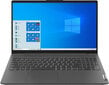 Lenovo IdeaPad 5 15ITL05|Intel Core i3-1115G4 (2C/4T, 3.0-4.1Ghz, 6 MB)|8 GB DDR4-SDRAM |256GB SSD|39.62 cm (15.6"), LED, IPS LCD, Anti-Glare, Matte, FHD, 1920x1080, 16:9, 300 nits|Wi-Fi + Bluetooth | Windows 11 Pro|Atnaujintas/Renew hinta ja tiedot | Kannettavat tietokoneet | hobbyhall.fi