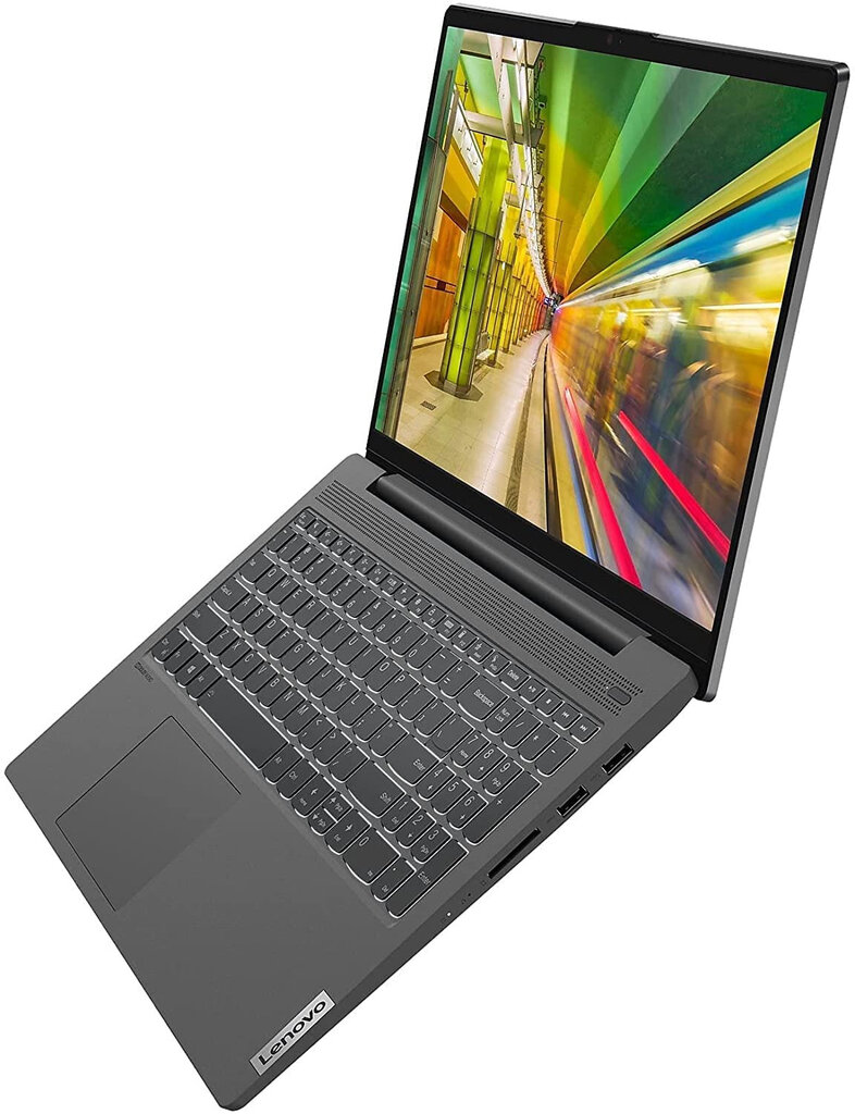 Lenovo IdeaPad 5 15ITL05|Intel Core i3-1115G4 (2C/4T, 3.0-4.1Ghz, 6 MB)|8 GB DDR4-SDRAM |256GB SSD|39.62 cm (15.6"), LED, IPS LCD, Anti-Glare, Matte, FHD, 1920x1080, 16:9, 300 nits|Wi-Fi + Bluetooth | Windows 11 Pro|Atnaujintas/Renew hinta ja tiedot | Kannettavat tietokoneet | hobbyhall.fi