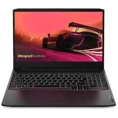 Lenovo IdeaPad Gaming 3 15ACH6 R5|AMD Ryzen 5 5600H (6C/12T, 3.3-4.2Ghz, 16 MB)|GeForce GTX 1650 4GB|8GB|256GB SSD|Wi-Fi 6 2x2 AX; Bluetooth® 5.1|Windows 11 Pro|Atnaujintas/Renew hinta ja tiedot | Kannettavat tietokoneet | hobbyhall.fi