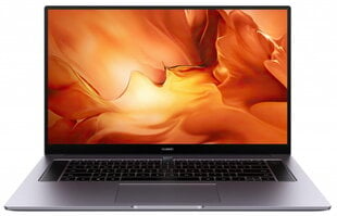 Huawei MateBook D 16;AMD Ryzen 5 4600H (6C/12T, 3.0 - 4.0GHz, 8MB)|16GB RAM|512GB SSD|16.1-inch, FHD IPS AG|Intel Wi-Fi 6 AX200 + Bluetooth® 5.1 Wireless Card|Win 11 PRO| Atnaujintas/Renew hinta ja tiedot | Kannettavat tietokoneet | hobbyhall.fi