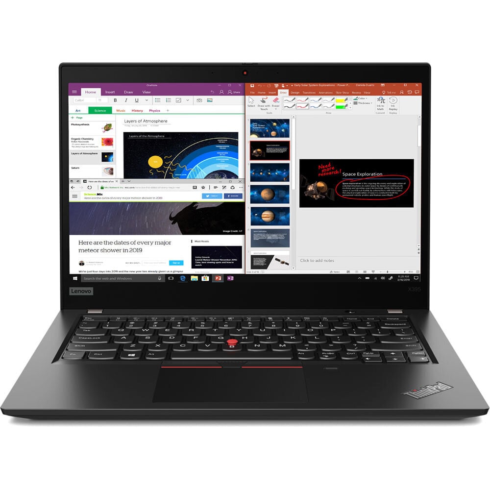 Lenovo ThinkPad X395;AMD Ryzen 5 PRO 3500U (4C/8T, 2.1 - 3.7GHz, 4MB)|8GB RAM|256GB SSD|13.3-inch, FHD IPS AG|Intel Wireless-AC 9260 + Bluetooth® 5.1 Wireless Card|Win 11 PRO| Atnaujintas/Renew hinta ja tiedot | Kannettavat tietokoneet | hobbyhall.fi