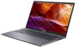 Asus M509D 15.6"| AMD Ryzen 5 3500U (4C/8T, 2.1-3.7 GHz, 4MB)| 8GB DDR4| 512GB SSD| 15.6“, FHD 1920 x 1080; 16:9; LED Backlit; 200nits; AG| Wi-Fi 5 + Bluetooth® 5.1| Backlit Keyboard| SonicMaster Audio by ICEpower®|Windows 11 Pro|Atnaujintas/Renew hinta ja tiedot | Kannettavat tietokoneet | hobbyhall.fi