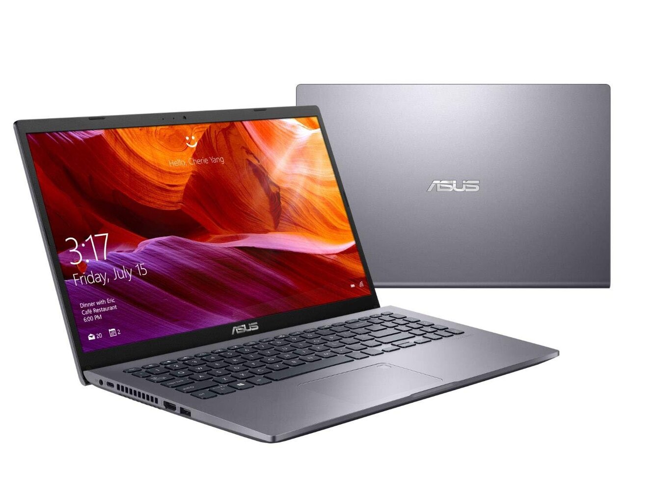 Asus M509D 15.6"| AMD Ryzen 5 3500U (4C/8T, 2.1-3.7 GHz, 4MB)| 8GB DDR4| 512GB SSD| 15.6“, FHD 1920 x 1080; 16:9; LED Backlit; 200nits; AG| Wi-Fi 5 + Bluetooth® 5.1| Backlit Keyboard| SonicMaster Audio by ICEpower®|Windows 11 Pro|Atnaujintas/Renew hinta ja tiedot | Kannettavat tietokoneet | hobbyhall.fi