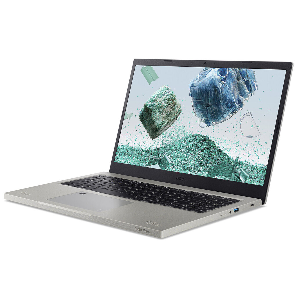 Acer Aspire Vero AV15|Intel Core i7-1195G7 (4C/8T, 2.9-5.0 GHz, 12MB)|16GB|512 GB|15,6", LED, FHD, IPS,|Wi-Fi 6, Bluetooth 5.0|Windows 11 Pro|Atnaujinas/Renew hinta ja tiedot | Kannettavat tietokoneet | hobbyhall.fi