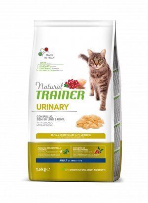 Kuivaruoka Trainer Natural Cat Urinary kana kissoille virtsan pH:n ylläpitämiseksi, kanan kanssa, 1,5 kg hinta ja tiedot | Kissan kuivaruoka | hobbyhall.fi
