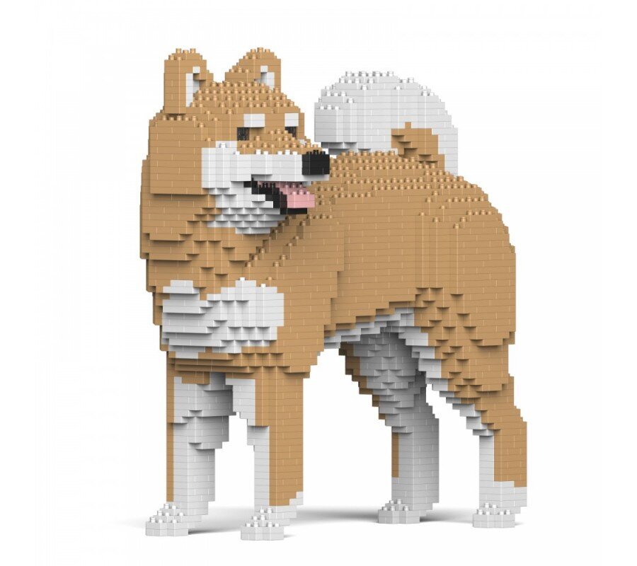 Rakennussetti Jekca, ST19SHB02-M02, Shiba Inu, 2400 kpl hinta ja tiedot | LEGOT ja rakennuslelut | hobbyhall.fi