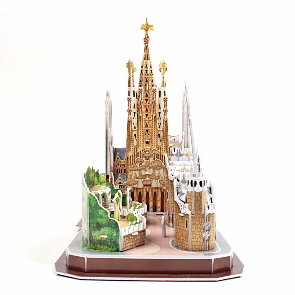 CUBICFUN 3D palapeli BARCELONA hinta ja tiedot | Palapelit | hobbyhall.fi