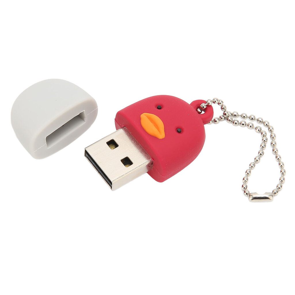 USB-muistitikku Plug and Play Iskunkestävä Kosteudenkestävä Mini Söpö sarjakuvamuistitikku PC:lle Kannettava TV Auto Chicken 128GB hinta ja tiedot | Muistitikut | hobbyhall.fi