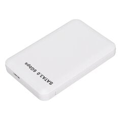 Ulkoinen kiintolevykotelo 2,5 tuuman USB3.0 SATA3.0 Plug and Play -kiintolevykotelon tuki 3 Tt:n kapasiteetilla LED-ilmaisimella Windows White -käyttöjärjestelmälle hinta ja tiedot | Muistitikut | hobbyhall.fi