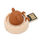 Sarjakuvan USB-muistitikku Brown Bear Cartoon USB2.0 -tuki Hot Swap -iskunkestävä Plug and Play -muistitikku (Brown Bear -solkirengas 128 Gt) hinta ja tiedot | Muistitikut | hobbyhall.fi