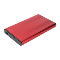 HDD-kotelo 2,5 tuumaa 5Gbps 2TB kapasiteetin antistaattinen kiintolevykotelo USB3.0-liitännällä Windowsille OS X:lle VistaRedille hinta ja tiedot | Muistitikut | hobbyhall.fi