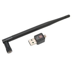 Verkkokortti 150 Mbps Mini ulkoinen langaton kortti LAN Ethernet USB Wifi-sovitin 802.11n/G/B hinta ja tiedot | Muistitikut | hobbyhall.fi