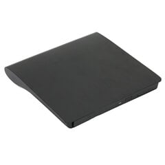 Ulkoinen DVD-aseman kotelo Ultra Slim USB3.0 SATA ulkoinen optinen DVD-asema muovikotelo kannettavalle pöytäkoneelle, musta hinta ja tiedot | Muistitikut | hobbyhall.fi