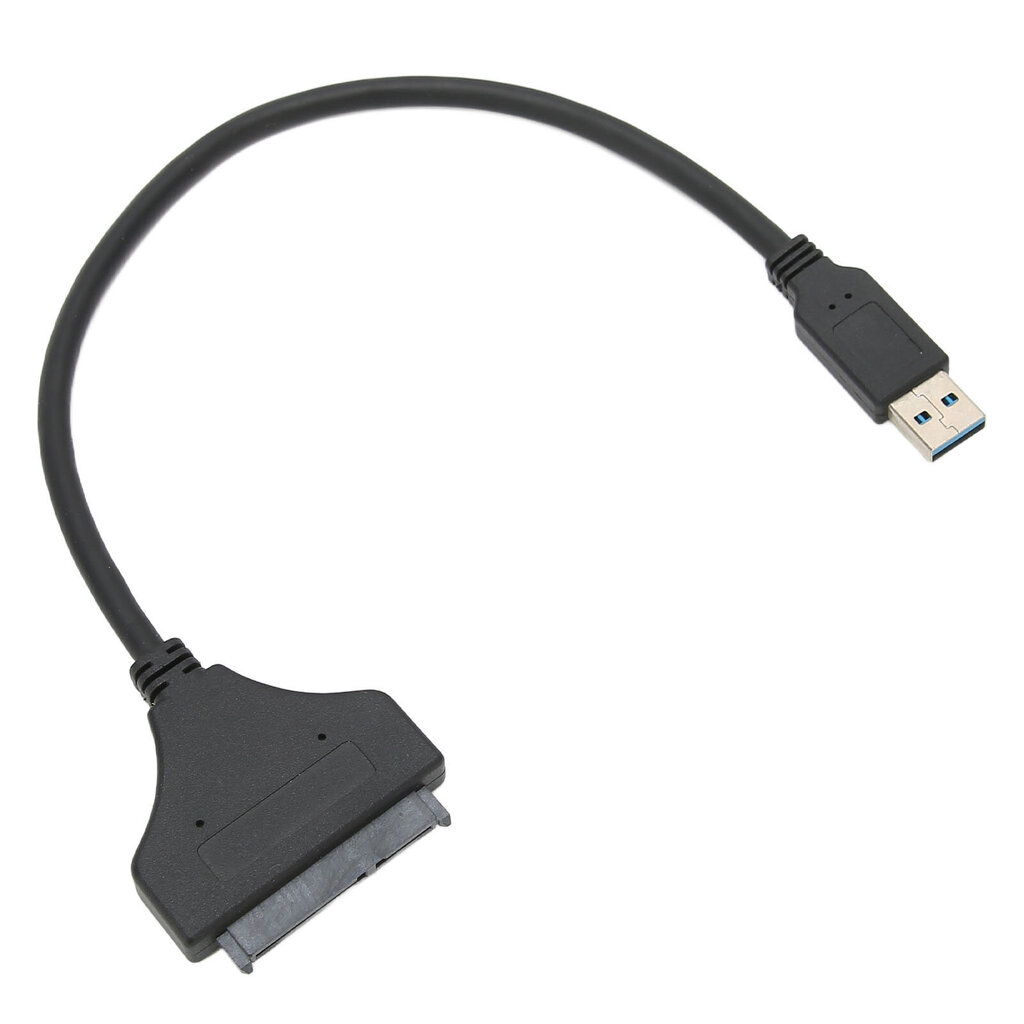 USB-SATA-sovitin 6 Gbps siirtonopeus ABS 2,5 tuuman 7-15 mm HDD SSD -levylle LED-ilmaisimella Windowsille hinta ja tiedot | Muistitikut | hobbyhall.fi