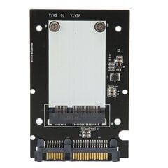 MSATA–SATA III -sovitin 6 Gbps nopean siirron massamuistiliitäntä PCB SATA-liitännällä pöytätietokoneen SSD-levylle hinta ja tiedot | Muistitikut | hobbyhall.fi