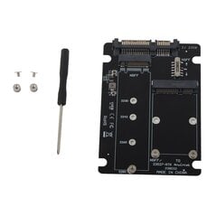 SSD-sovitinkortti, nopea 6 Gbps MSATA M.2 NGFF - SATA-sovitinkortti Pöytätietokoneen tarvikkeet hinta ja tiedot | Muistitikut | hobbyhall.fi