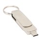 Avainnippu Flash Drive 2 in 1 OTG USB3.0 TO USB C -matkapuhelin tietokone Kaksikäyttöinen 360° Rotation U Disk32GB hinta ja tiedot | Muistitikut | hobbyhall.fi