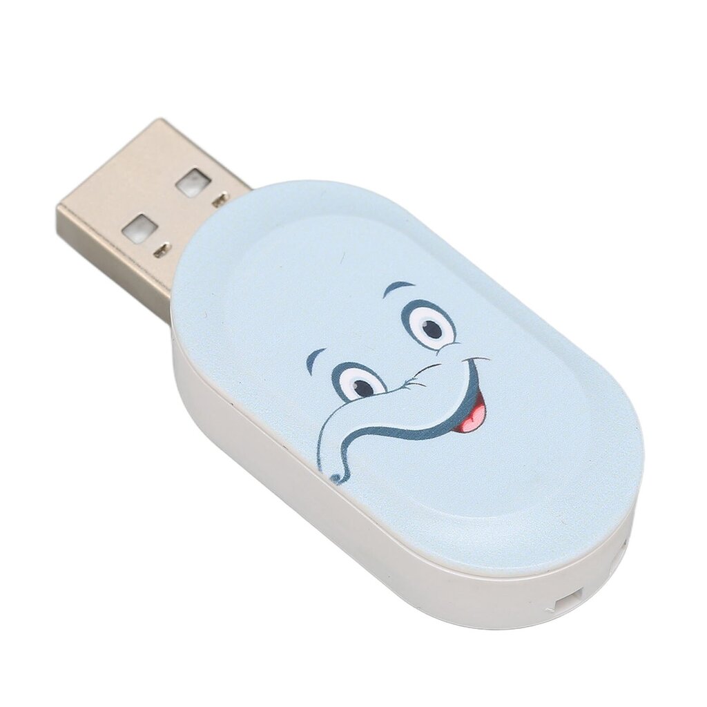 Sarjakuva-muistitikku Söpö sininen norsukuvio U-levy sähkömagneettisten häiriöiden esto USB2.0-muistitikkuBlue Elephant 128G hinta ja tiedot | Muistitikut | hobbyhall.fi