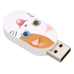 Sarjakuva U Disk Cute Cat Pattern Anti Elektromagneettiset häiriöt USB2.0 Flash Drive Memory DeviceCat 16G hinta ja tiedot | Muistitikut | hobbyhall.fi