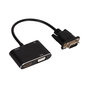 2 in 1 -jakaja VGA-VGA High Definition Multimedia Interface -sovitin Korkean resoluution vakaat tietokonetarvikkeet hinta ja tiedot | Muistitikut | hobbyhall.fi