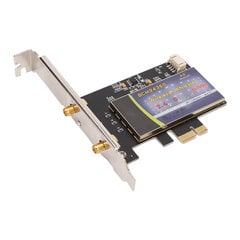 PCI E -verkkokortti BCM94360 1200Mbps PCB Materiaali Tietokoneen WiFi-sovitin Win 10:lle OS X -järjestelmälle hinta ja tiedot | Koteloiden lisätarvikkeet | hobbyhall.fi