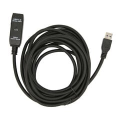 USB 3.0 -jatkokaapeli musta 16,4 jalkaa 5 Gbit per sekunti uros-naaras USB-aktiivinen USB-jatkojohto hub-hiirinäppäimistölle hinta ja tiedot | Koteloiden lisätarvikkeet | hobbyhall.fi