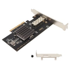 10 Gt SFP-verkkokortti NIC PCI Express X8 -paikka Intel 82599 -piirisarjalle PCI Express -verkkosovitin Win for Linuxille hinta ja tiedot | Koteloiden lisätarvikkeet | hobbyhall.fi