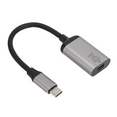 USB C - DisplayPort -sovitin 4K 60 Hz alumiiniseoksesta Plug and Play USB C - Mini DP -sovitin kannettavalle puhelintabletille hinta ja tiedot | Koteloiden lisätarvikkeet | hobbyhall.fi