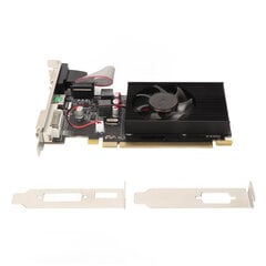 HD6450-näytönohjain 2GB 64bittinen HD6450 3600MHz 2048MB moniliitäntäinen DDR3-näytönohjain kotitoimiston työpöydälle hinta ja tiedot | Koteloiden lisätarvikkeet | hobbyhall.fi