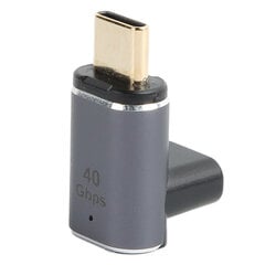 USB C -magneettisovitin Oikean kulman PD100W 40Gbps tuki 8K Type C Naaras - Type C Uros Magneettisovitin kannettavalle tietokoneelle hinta ja tiedot | Koteloiden lisätarvikkeet | hobbyhall.fi