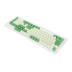 Näppäimistö Näppäimet 108 Näppäimiä Matcha Vihreä Teema PBT materiaali OEM Korkeus Tietokonetarvikkeet hinta ja tiedot | Näppäimistöt | hobbyhall.fi