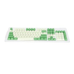 Näppäimistö Näppäimet 108 Näppäimiä Matcha Vihreä Teema PBT materiaali OEM Korkeus Tietokonetarvikkeet hinta ja tiedot | Näppäimistöt | hobbyhall.fi