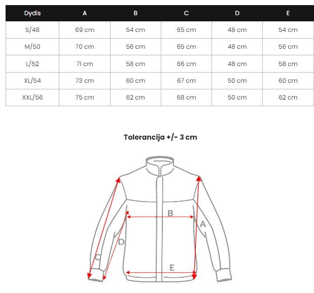 Miesten musta tikattu takki Rodrigo JS/31M5005-58221-XXL hinta ja tiedot | Miesten urheiluvaatteet | hobbyhall.fi