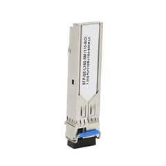 1.25G SFP lähetin-vastaanotin 1.25Gbps RX1550 TX1310nm Single Mode Fiber SFP optinen moduuli kytkinreititinpalvelimelle hinta ja tiedot | Verkkokytkimet | hobbyhall.fi