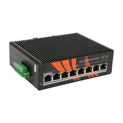 Teolliset Ethernet-kytkimet 8-porttinen hallitsematon DIN-kisko miinus 40 - 75 astetta 12 - 58 V DC -tuloverkkokytkin hinta ja tiedot | Verkkokytkimet | hobbyhall.fi