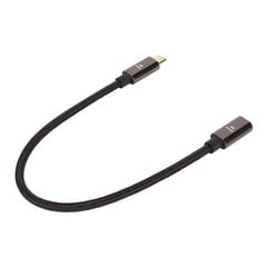 USB C - USB C -kaapeli Type C USB4.0 Datakaapeli Thunderbolt 4 PD100W pikalataukseen 40Gbps 8K 60Hz Type C jatkokaapeli 30cm hinta ja tiedot | Koteloiden lisätarvikkeet | hobbyhall.fi