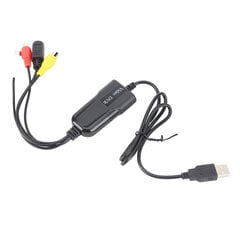 USB Video Capture Card USB2.0 Audio Video Recorder Muokkaa DVR TV DVD VHS TV Win7/8/10/XP/Vista Drive Free hinta ja tiedot | Koteloiden lisätarvikkeet | hobbyhall.fi